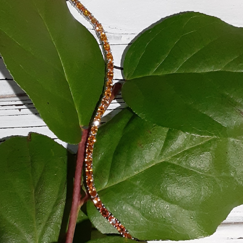 NWT Citrine Tennis Bracelet